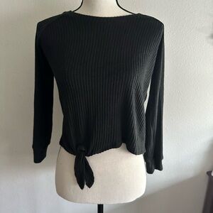 Little girls black longlsleeve